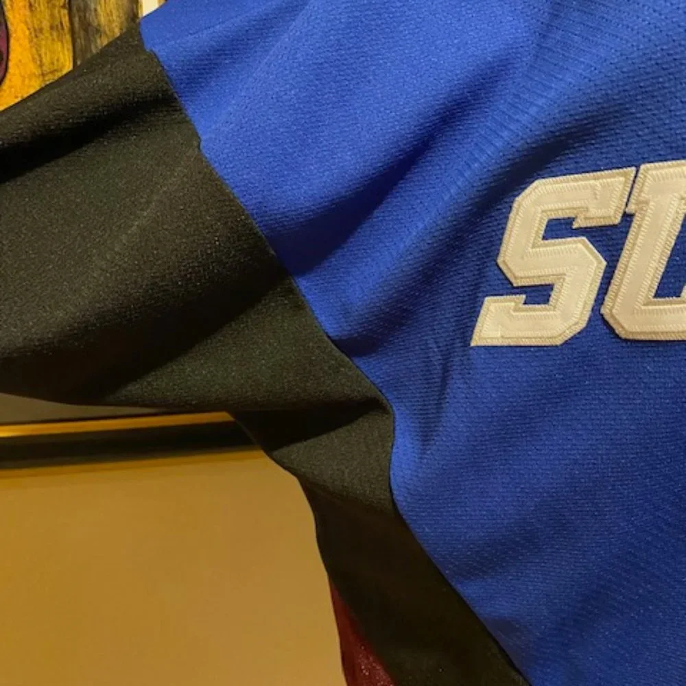 SUPREME Hoodie Hockey Jersey - Royal - XL - Picture 7 of 11